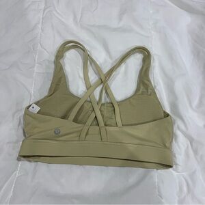 lululemon athletica Women's Beige Sports Bra